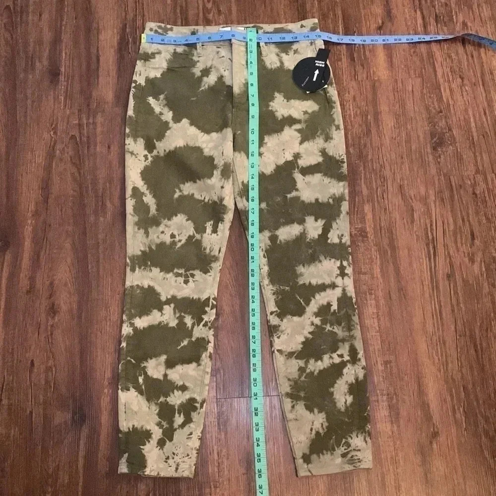 Articles of Society Women’s Sz 28 Camo Olive Green Skinny Jeans NWT - Picture 6 of 13